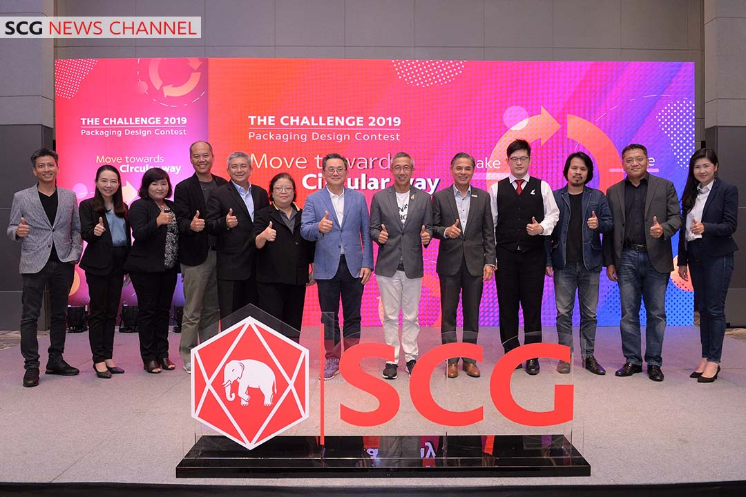 คณะกรรมการที่ร่วมตัดสินรอบชิงชนะเลิศ The Challenge Packaging Design contest 2019