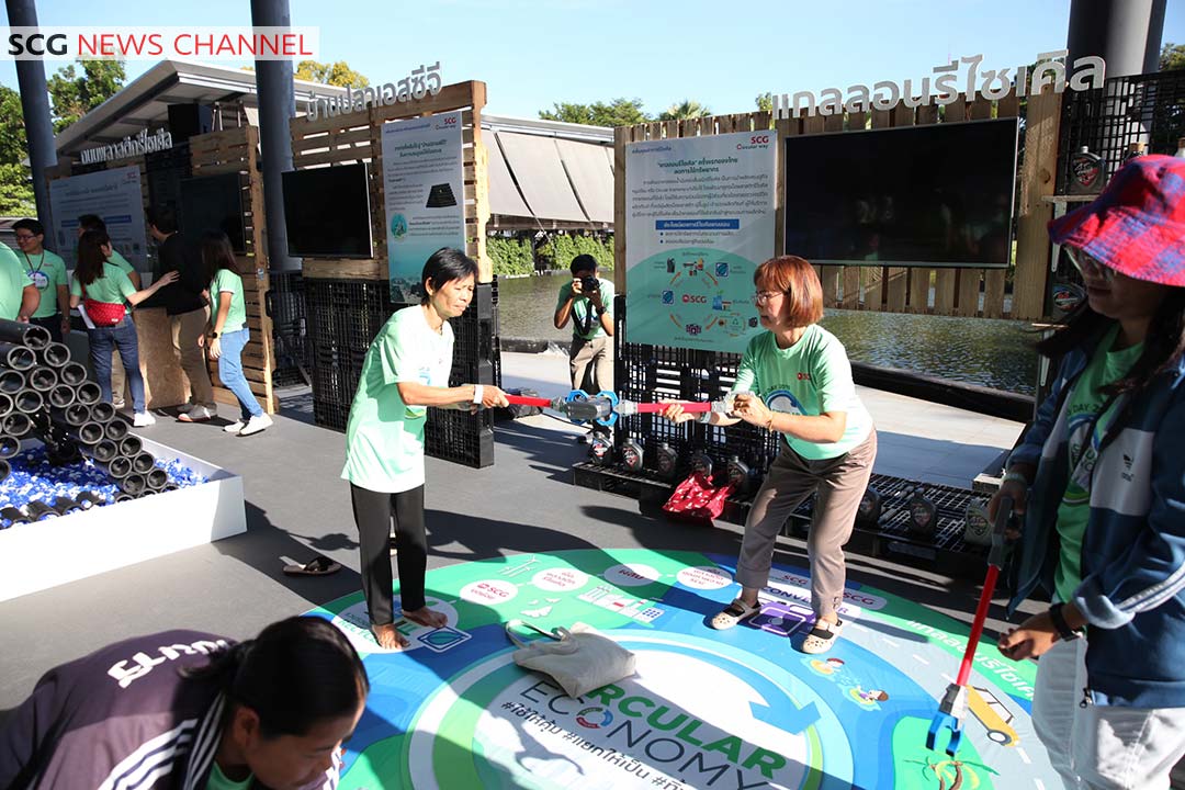 กิจกรรมส่งเสริมเเนวคิดเศรษฐกิจหมุนเวียน SD Day 2019